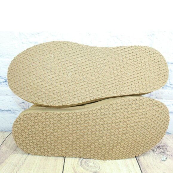 LL Bean Brown Suede Wicked Good Shearling Lined Slipper Ankle Boots Size 9 M - Picture 9 of 9